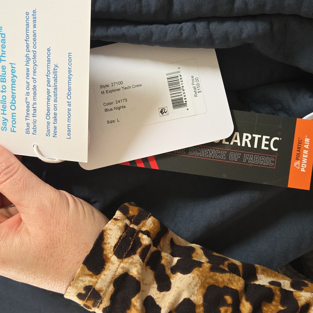 Obermeyer Explorer Tech Crew Pullover NWT - image 8